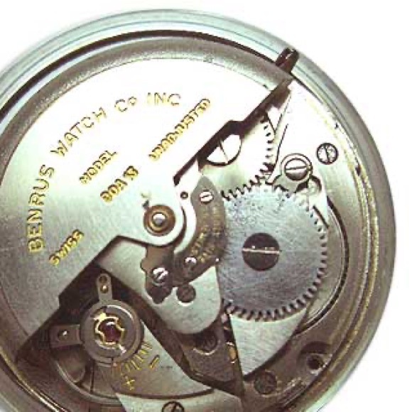 Retro BENRUS 25 Jewel men’s watch - Picture 6 of 7